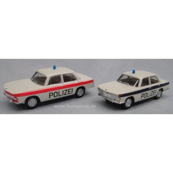 Set Katonspolizei Solothurn mit 2 BMW 2000, Polizei Schweiz
