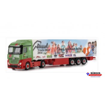 Mercedes-Benz Actros '11 Koffersattelzug, Wandt - Rüssel Truck-Show 2016 - Auch Sie können helfen!