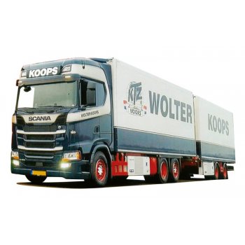 Scania S Kühlkoffer-Tandemhängerzug, Wolter Koops
