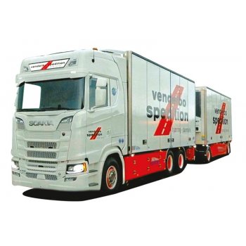 Scania S Kühlkoffer-Tandemhängerzug, Vendelbo Spedition