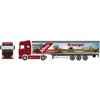 Scania CS 20 Hochdach Schubboden-Sattelzug, 30 Jahre Braunger, Agrartransporte - Ochsenhausen, Baden-Württemberg