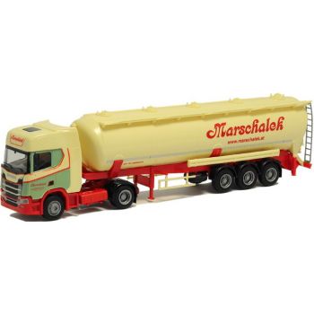 Scania R/Aerop., Kippsilo-Sattelzug, Marschalek