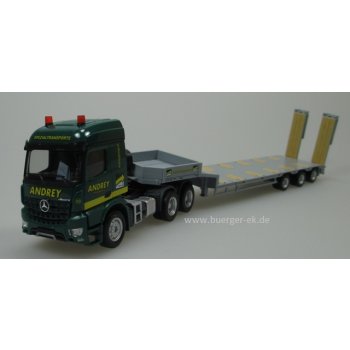 Mercedes-Benz Arocs 6x4 Semitieflade-Sattelzug, Andrey, CH