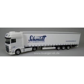 DAF XF E6 SSC Gardinen-Planensattelzug, Spedition Schmidt Gevelsberg - Die Maßeinheit für Qualität