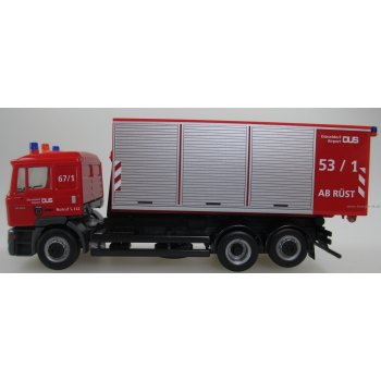 MAN F2000 Evo Abrollcontainer Wechselladerfahrzeug, Feuerwehr Düsseldorf