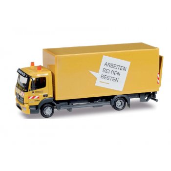 Mercedes-Benz Atego Koffer LKW mit Ladebordwand, Leonhard Weiss, Göppingen - ARBEITEN BEI DEN BESTEN