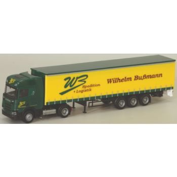 Scania R/Aerop., Gardinen-Koffersattelzug, Wilhelm Bußmann Spedition + Logistik