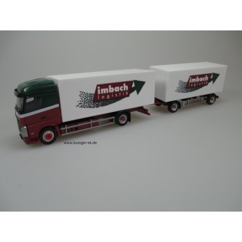 Mercedes-Benz Actros Streamspace Koffer-Hängerzug, Imbach Logistik, Schweiz