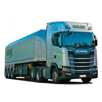 Scania S/Aerop., Innenlader-Sattelzug, Okline