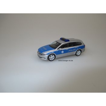 VW Passat Variant, Polizei Bremen, silber/blau