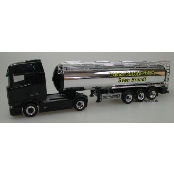 Scania CS HD Chromtank-Sattelzug, Sven Brandt Transporte