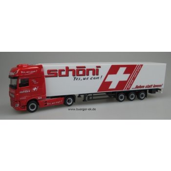 DAF XF SSC Kühlkoffer-Sattelzug, Schöni - Yes, we can!, Schweiz