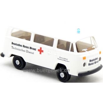 VW T2 Bus, DRK - Deutsches Rotes Kreuz Technischer Dienst, Hamburg-Bergedorf