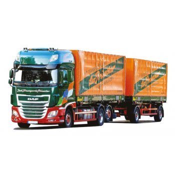 DAF XF 106/2 SSC, Wechselpritschen-Hängerzug, Leo Prünster Int.Transport GmbH, Hohenlinden