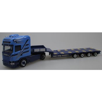 Scania R '13 TL Semitieflade-Sattelzug, Schumacher, (Ost)