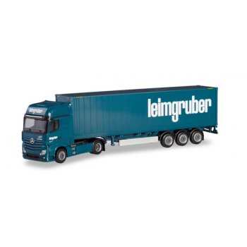 Mercedes-Benz Actros Gigaspace Container-Sattelzug, Leimgruber, Schweiz