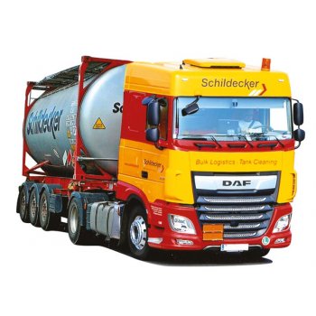 DAF XF 106/2 SC Swapbody-Sattelzug, Schildecker