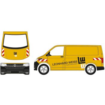 VW T6.1 Kasten, Leonhard Weiss Freude am Bauen erleben. - 69950, Bauunternehmung Göppingen