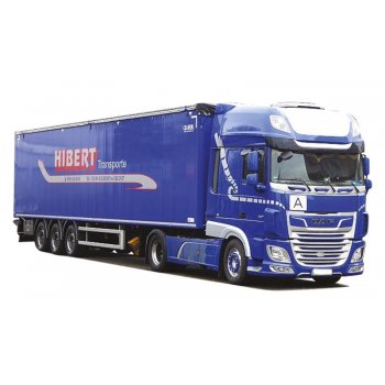 DAF XF 106/2 SSC/Aerop., Schubboden-Sattelzug, Hibert Transporte