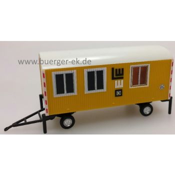 Bauwagen 2-achsig Bauunternehmung Leonhard Weiss, Göppingen