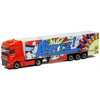 DAF XF SSC Kühlkoffer-Sattelzug, Wirtz Art - Jahnesmodell