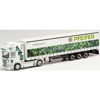 Scania R 13 TL Gardinenplanen-Sattelzug Andreas Schubert Transporte / Vento Bianco, Gmund am Tegernsee Bayern, Nachruf für Andreas Schubert +31.07.20,