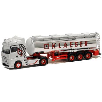 Mercedes-Benz Actros Streamspace 2.5 Chemietank-Sattelzug, Klaeser - Fachspedition Herten, Nordrhein-Westfalen