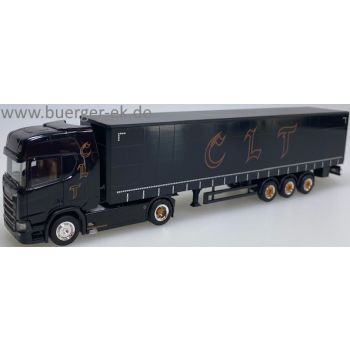 Scania CR20 HD Gardinenplanen-Sattelzug, CLT - Schweiz