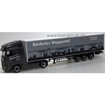 Iveco S-Way Koffer-Sattelzug, Spedition Bücheler Wuppertal, Nordrhein-Westfalen