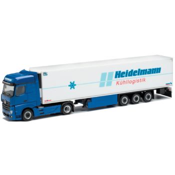 Mercedes-Benz Actros Bigspace Kühlkoffer-Sattelzug, Heidelmann Kühllogistik, Schwalmstadt - Hessen
