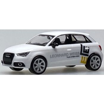 Audi A1 - Leonhard Weiss - Freude am Bauen erleben, Baunternehmung Leonhard Weiss, Göppingen