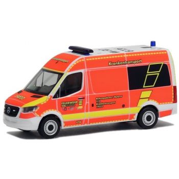 Mercedes-Benz Sprinter 18 Bus Hochdach, Feuerwehr Wuppertal - Krankentransport