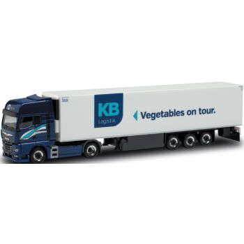 MAN TGX GX Kühlkoffer-Sattelzug, KB Logistik Vegetables on tour. - Hartl, Österreich