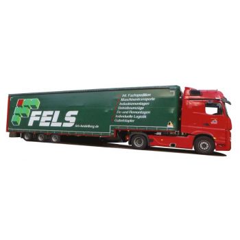 Mercedes-Benz Actros5 Big./Aerop., Jumpo-Gardinen-Koffersattelzug, Fels Int.Fachspedition, Heidelberg, fels-heidelberg.de
