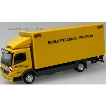 Mercedes-Benz Atego 04 Koffer-LKW mit Ladebordwand, Leonhard Weiss 554720 Schleiftechnik PROFILIA, Göppingen