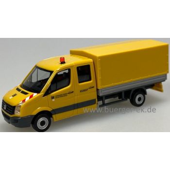 VW Crafter Doppelkabine Pritsche/Plane, Leonhard Weiss 553657, Göppingen