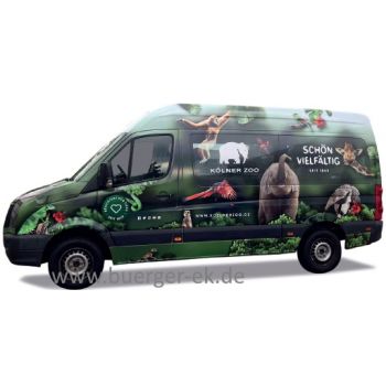 VW Crafter Kasten Hochdach, Kölner Zoo - Schön Vielfältig