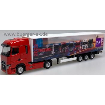 Renault T facelift Gardinenplanen-Sattelzug, IAA Transportation Hannover 2022