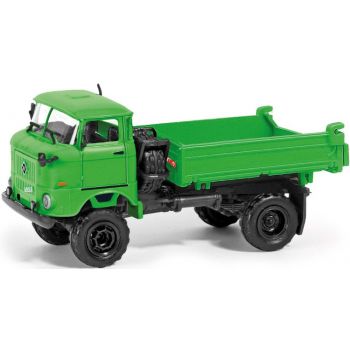 IFA W50 LA 3SK, Kipper, apfelgrün, Baujahr 1973