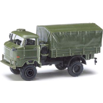 IFA W50 LA/A, Pritsche/Plane LKW, olivgrün, Baujahr 1969