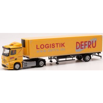 Mercedes-Benz Actros, Kühlkoffer-Sattelzug DEFRU Logistik - www.defru.de - Duisburg