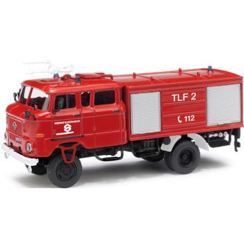 IFA W50 LA, TLF 16 GMK, Feuerwehr EKOSTAHL, rot, Baujahr 1985