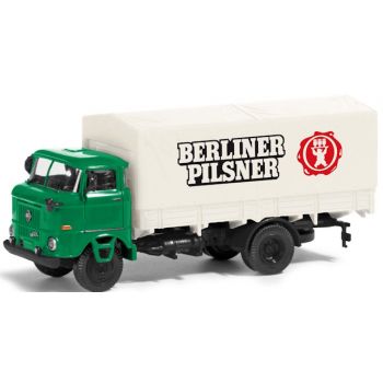 IFA W50 L SP, Pritsche/Plane, Berliner Pilsner, Baujahr 1985