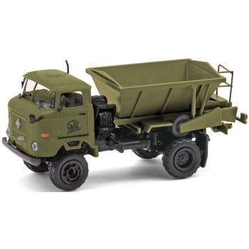 IFA W50 LA D035, Düngestreuer Goldene Ähre, Baujahr 1988