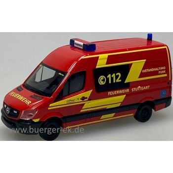 Mercedes-Benz Sprinter 13 Hochdach, Berufsfeuerwehr Stuttgart Instandhaltung Funk GW-I