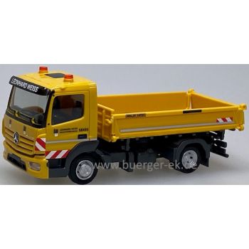 Mercedes-Benz Atego 13 Dreiseitenkipper, Leonhard Weiss, Bauunternehmung Göppingen