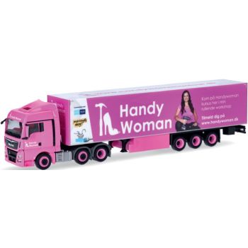 MAN TGX XLX Koffer-Sattelzug, Handy Woman