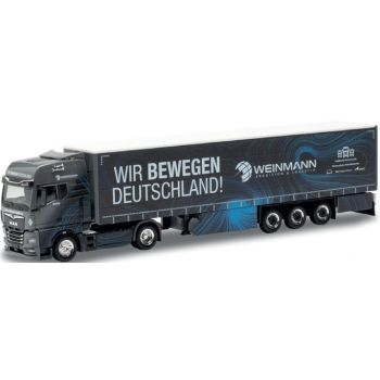 MAN TGX GX Gardinenplanen-Sattelzug, Weinmann - Wir bewegen Deutschland!
