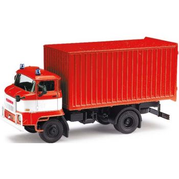 IFA L60 ETK, Feuerwehr rot mit Bauchbinde, Baujahr 1987