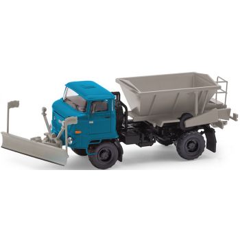 IFA L60 mit Schneepflug und Streuaufbau D 035, Baujahr 1988